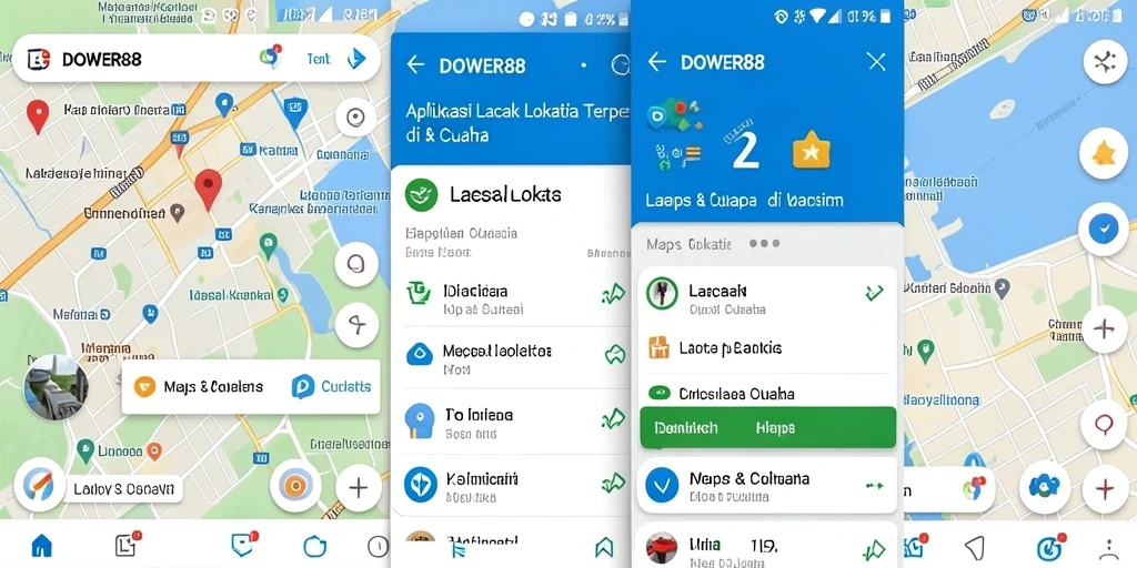 Tampilan antarmuka DOWER88 yang intuitif dan mudah digunakan.