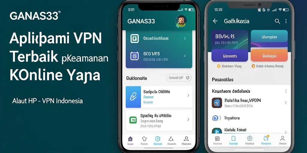 Antarmuka GANAS33 yang intuitif dan mudah digunakan.