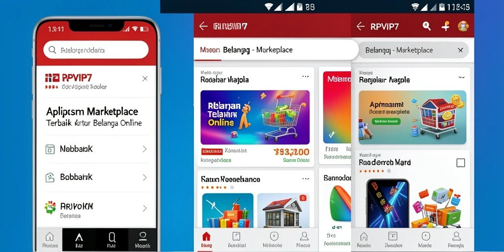 Tampilan antarmuka pengguna RPVIP7 yang modern dan intuitif.